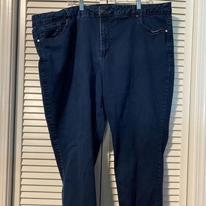Plus size ankle Jeans